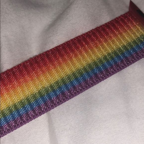2 for $15! Soft Rainbow Apple Watch Band - Picture 6 of 6
